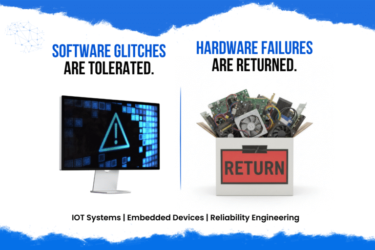 When Software Meets Hardware: Why Reliability Is Non-Negotiable in IoT Systems