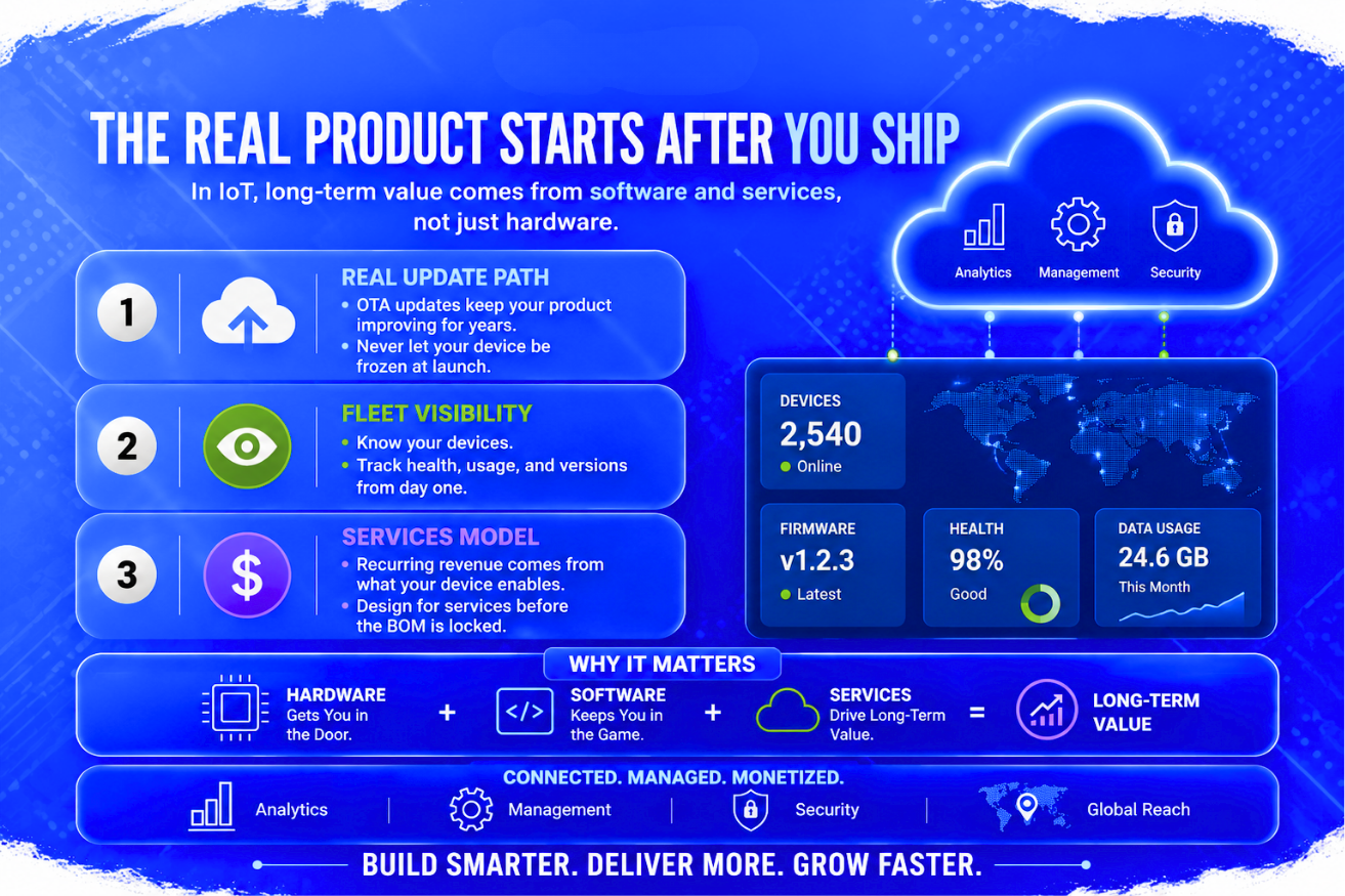 Why the Real IoT Product Begins After the Hardware Ships